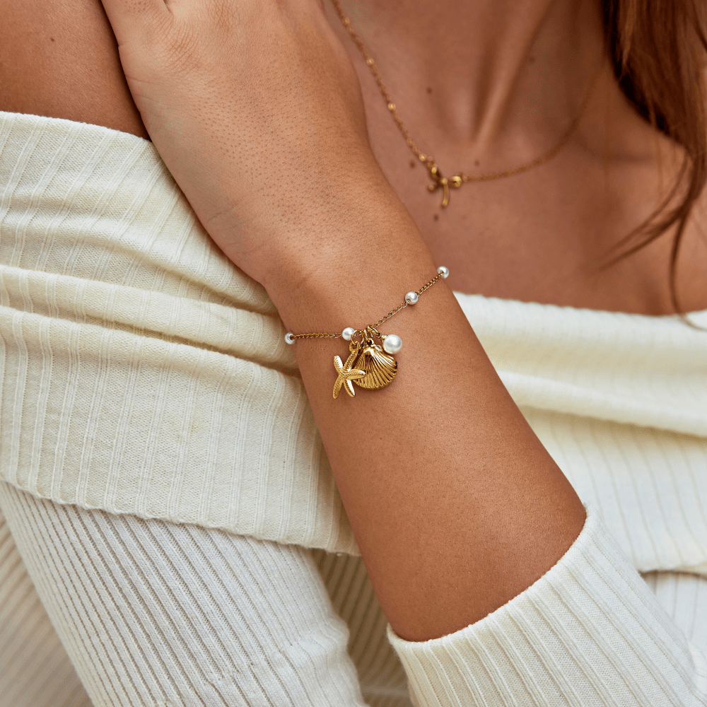 ルナウェーブチャームブレスレット