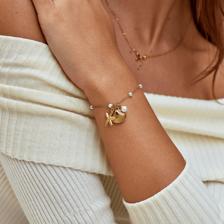 ルナウェーブチャームブレスレット