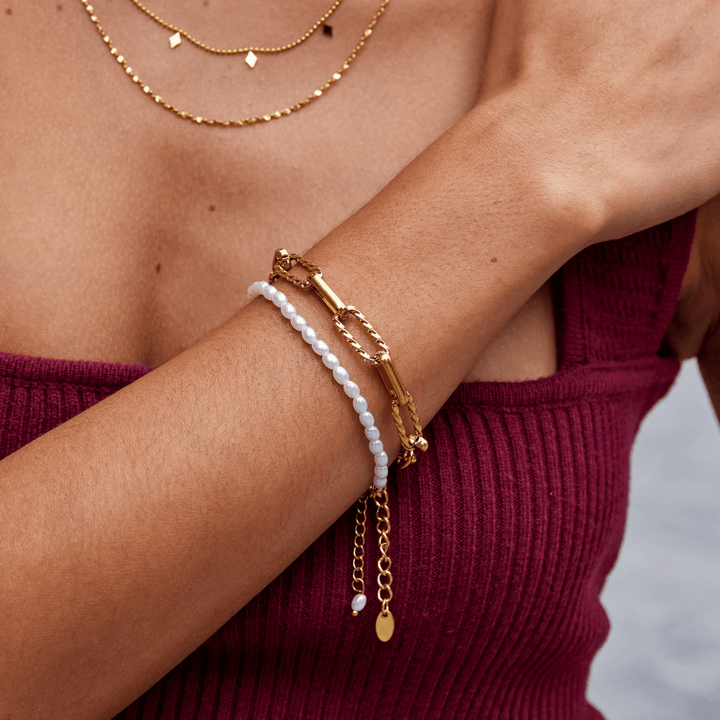 ボールドリンクブレスレット